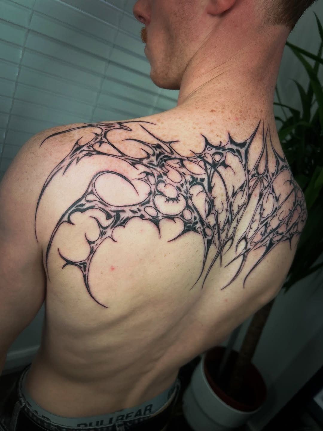 Organic Neo-Tribal Back Piece