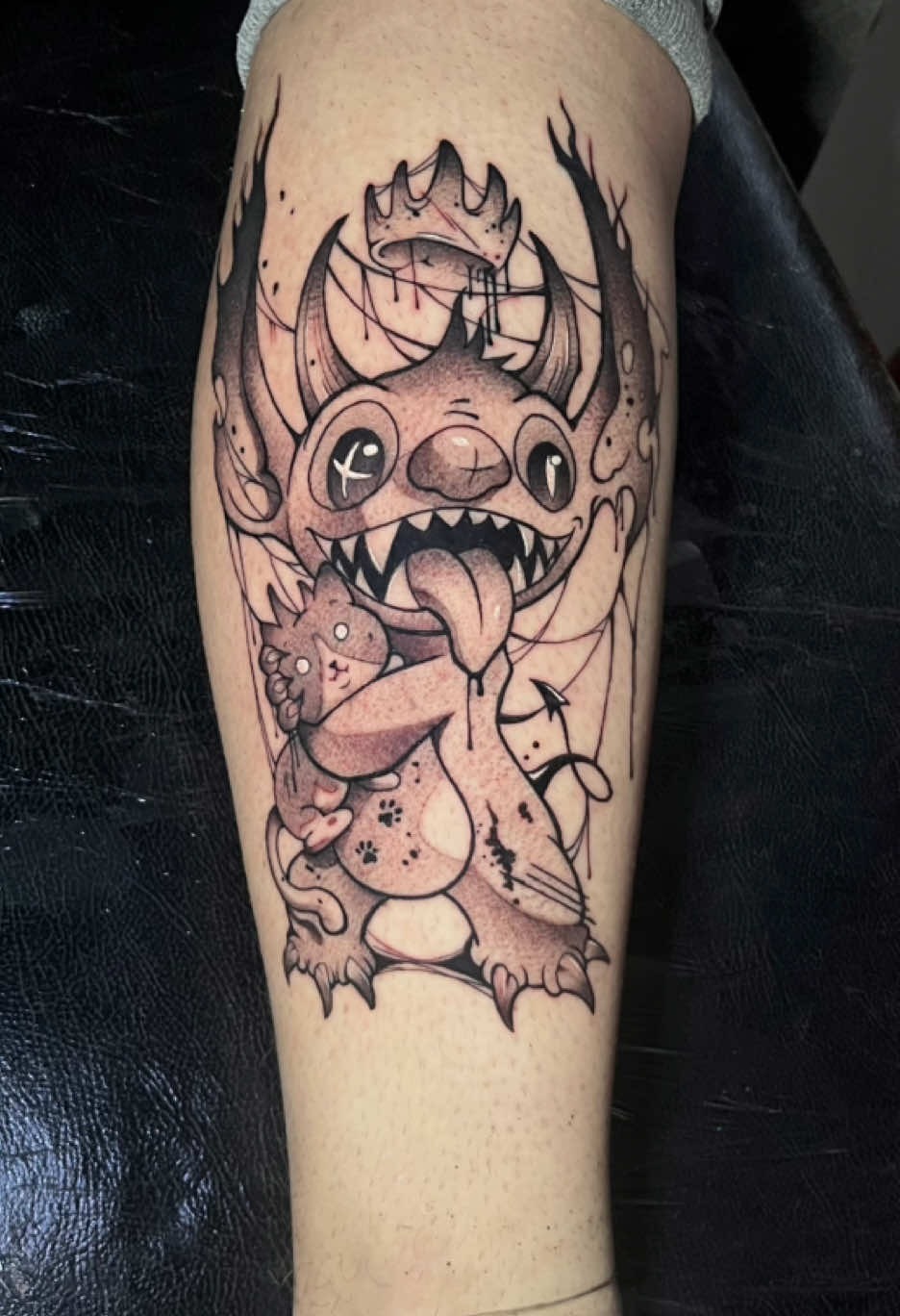 Edgy Alternative Style Stitch Tattoo
