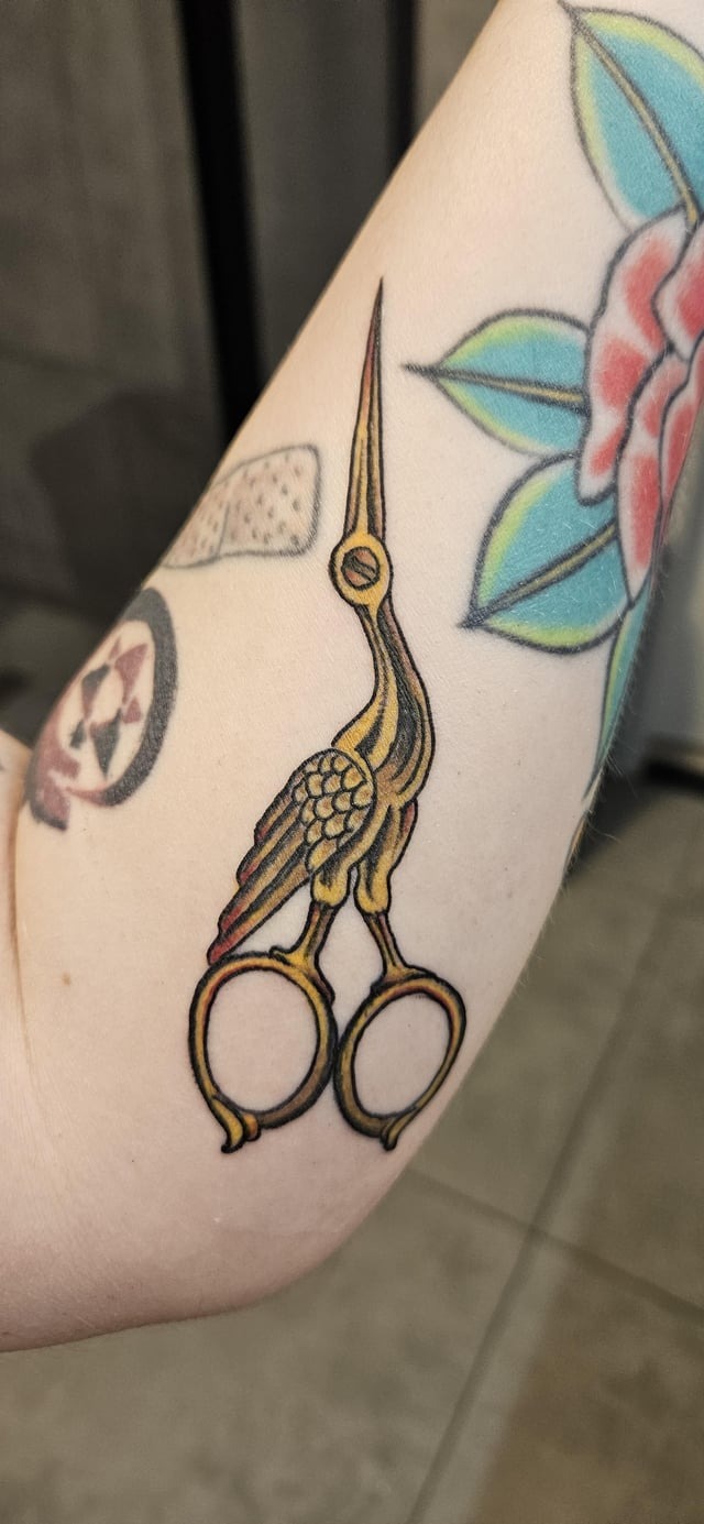 Classic Sewing Tool Tattoo Art