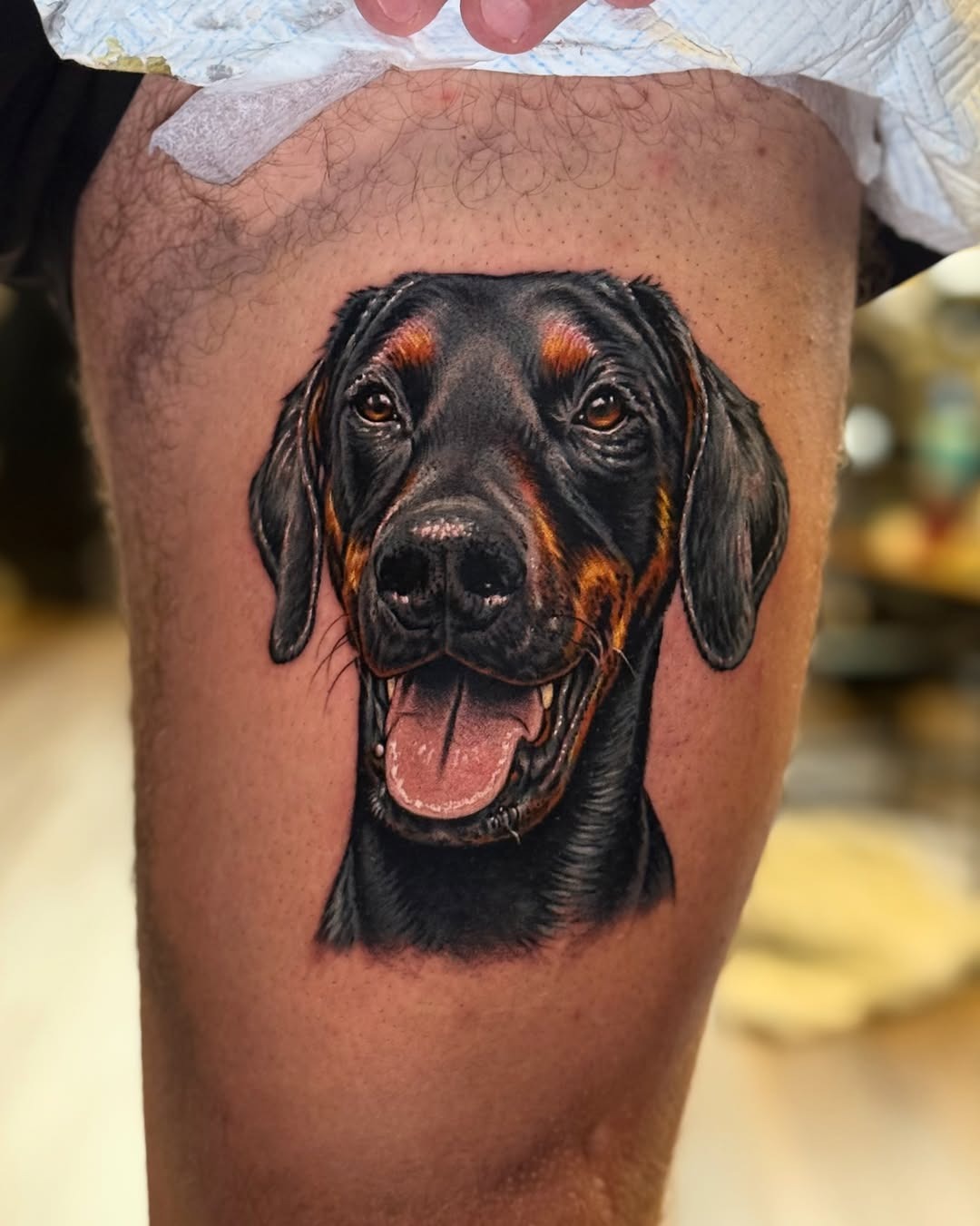 Hyper-Realistic Doberman Tribute