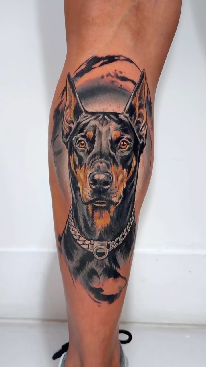 55+ Doberman Tattoos for Owners Who Adore Their Loyal Watchdogs