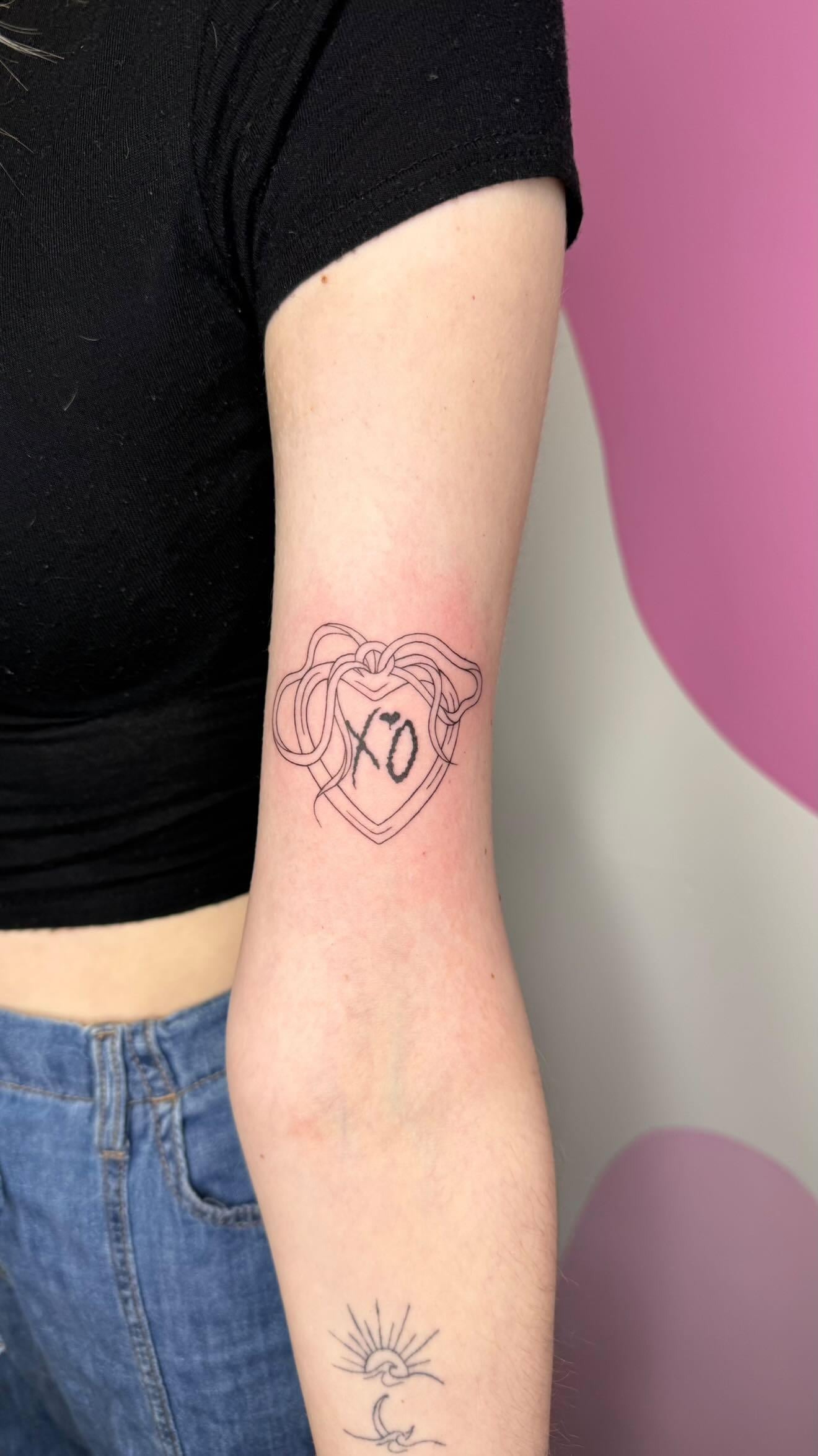 Ornate XO Tattoo Inspiration