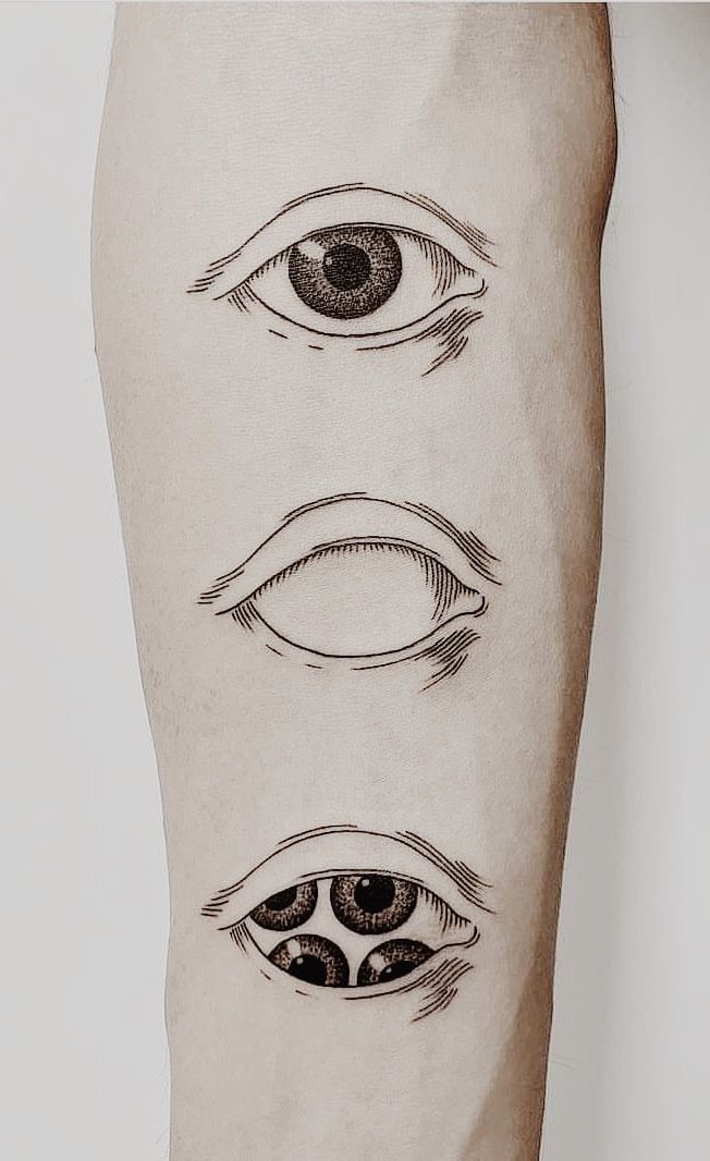Surreal Eye Tattoo Concepts