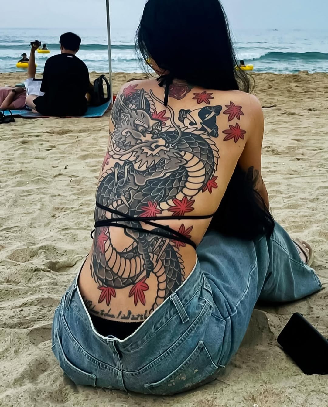 Stunning Full Back Dragon Tattoo