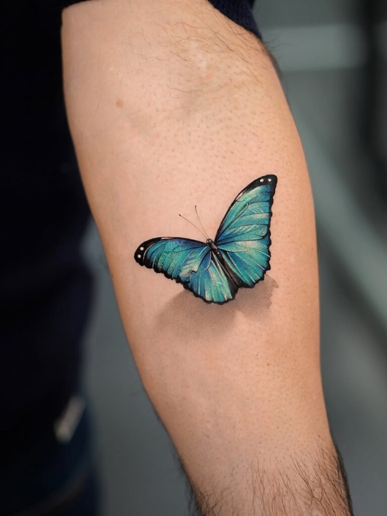 55+ Butterfly Tattoos Representing Your Season of Personal Growth