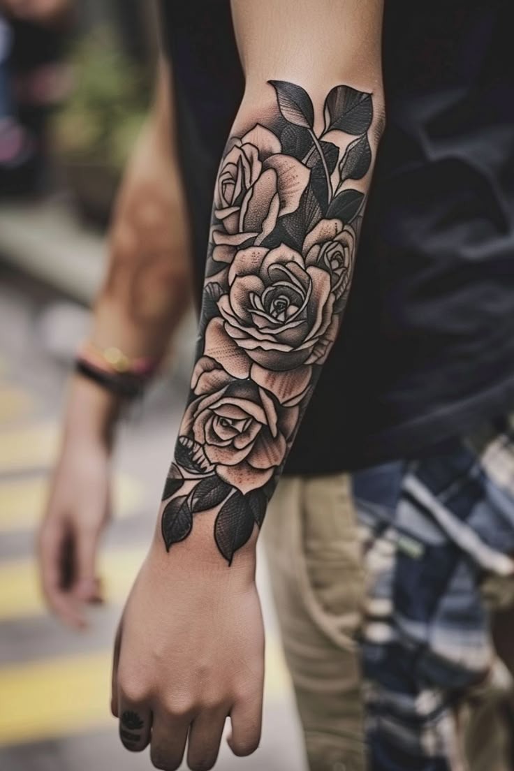 55+ Male Arm Tattoos Designed to Accentuate Strong Muscular Lines