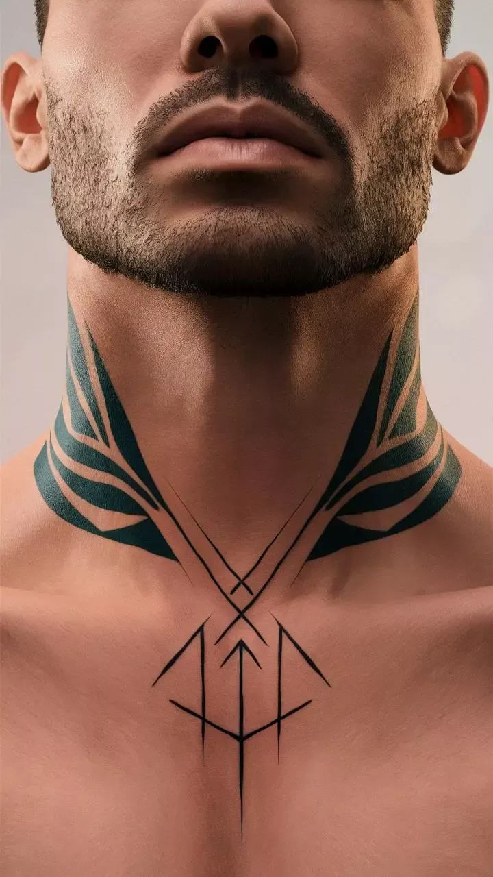 55+ Neck Tattoos That Command Attention with Every Bold Movement