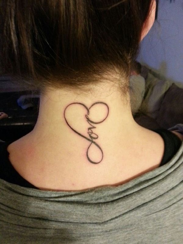 Meaningful Infinity Neck Ink