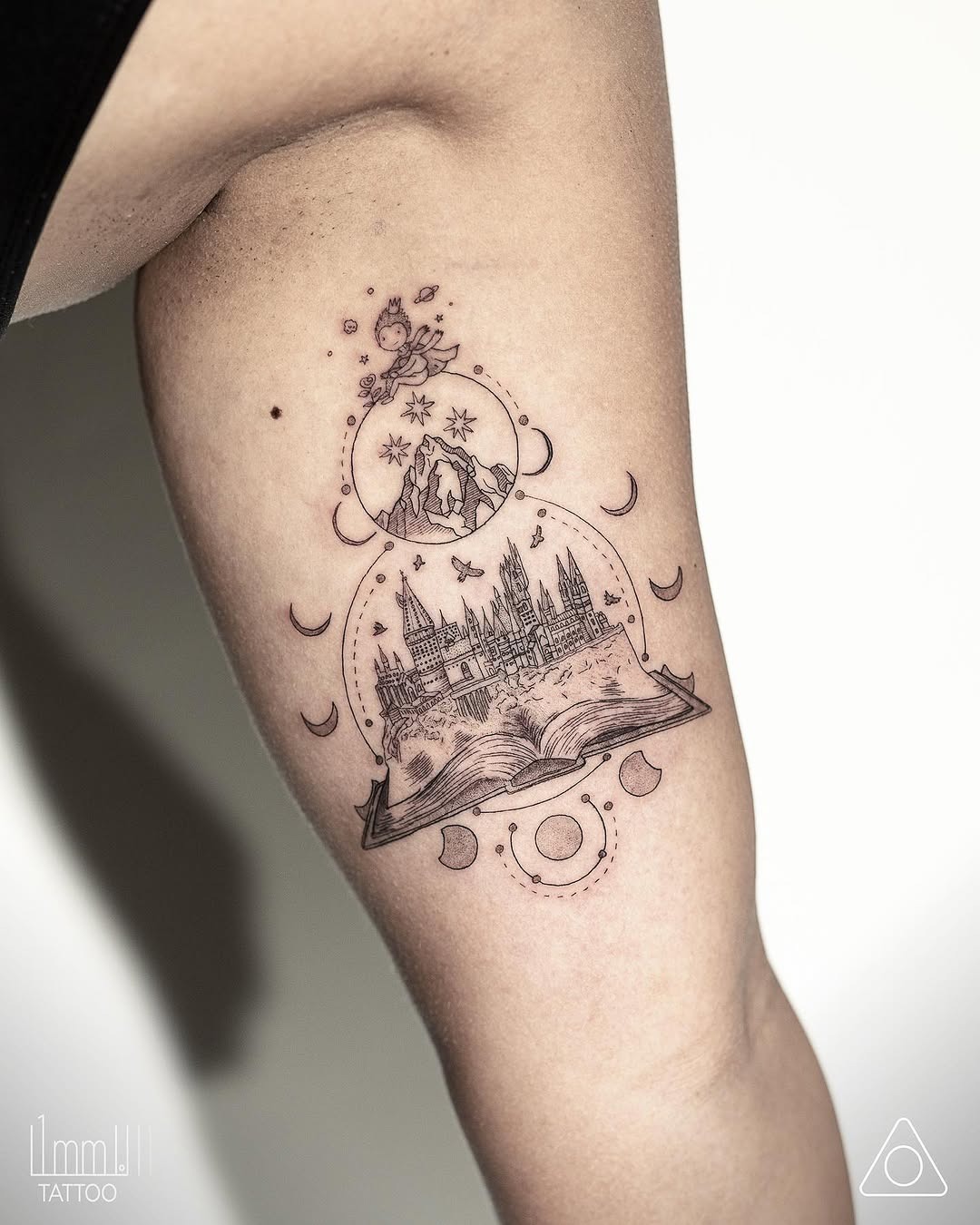 Magical Kingdom Book Tattoo