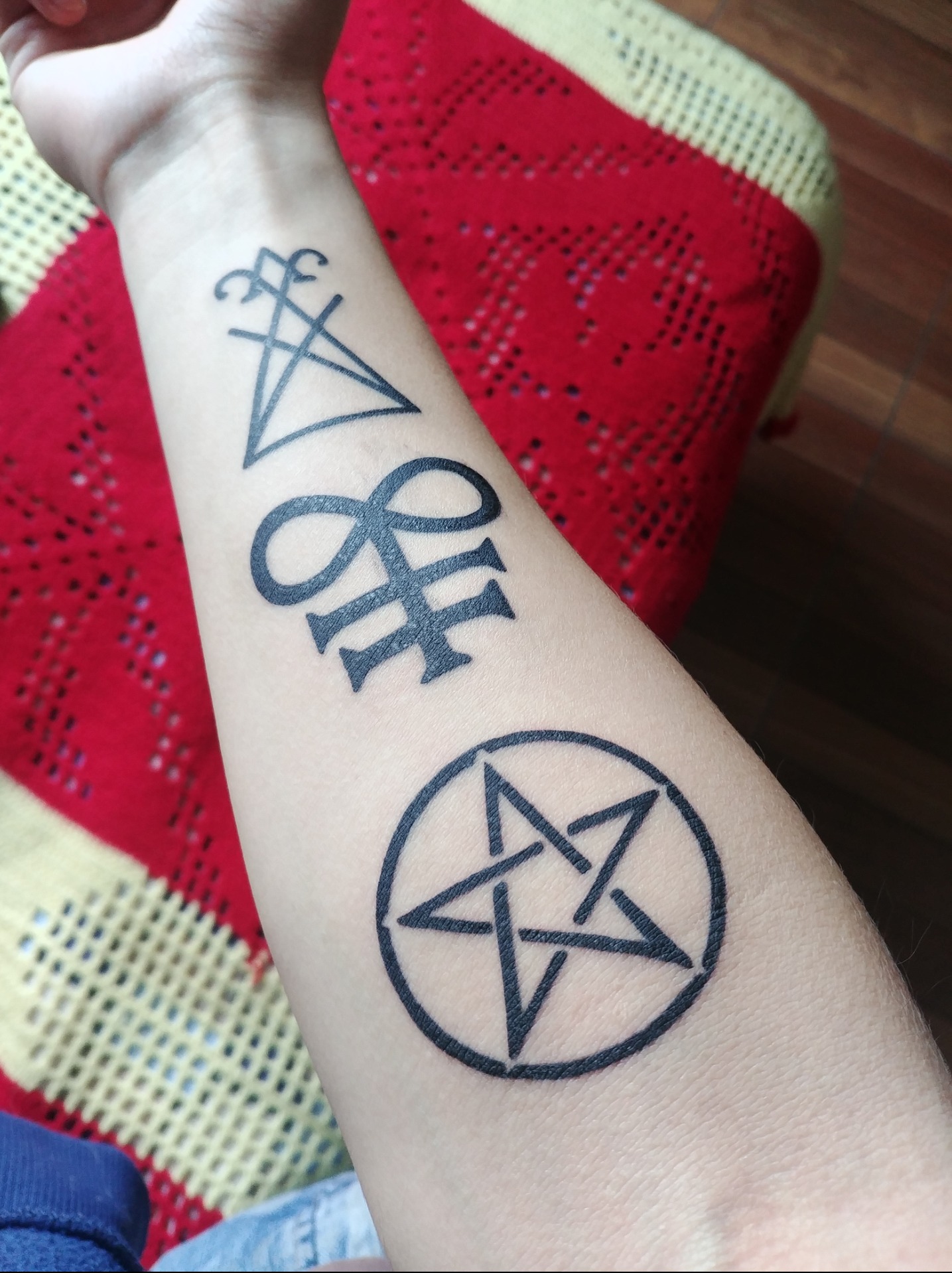 Occult Symbol Arm Sleeve Inspiration