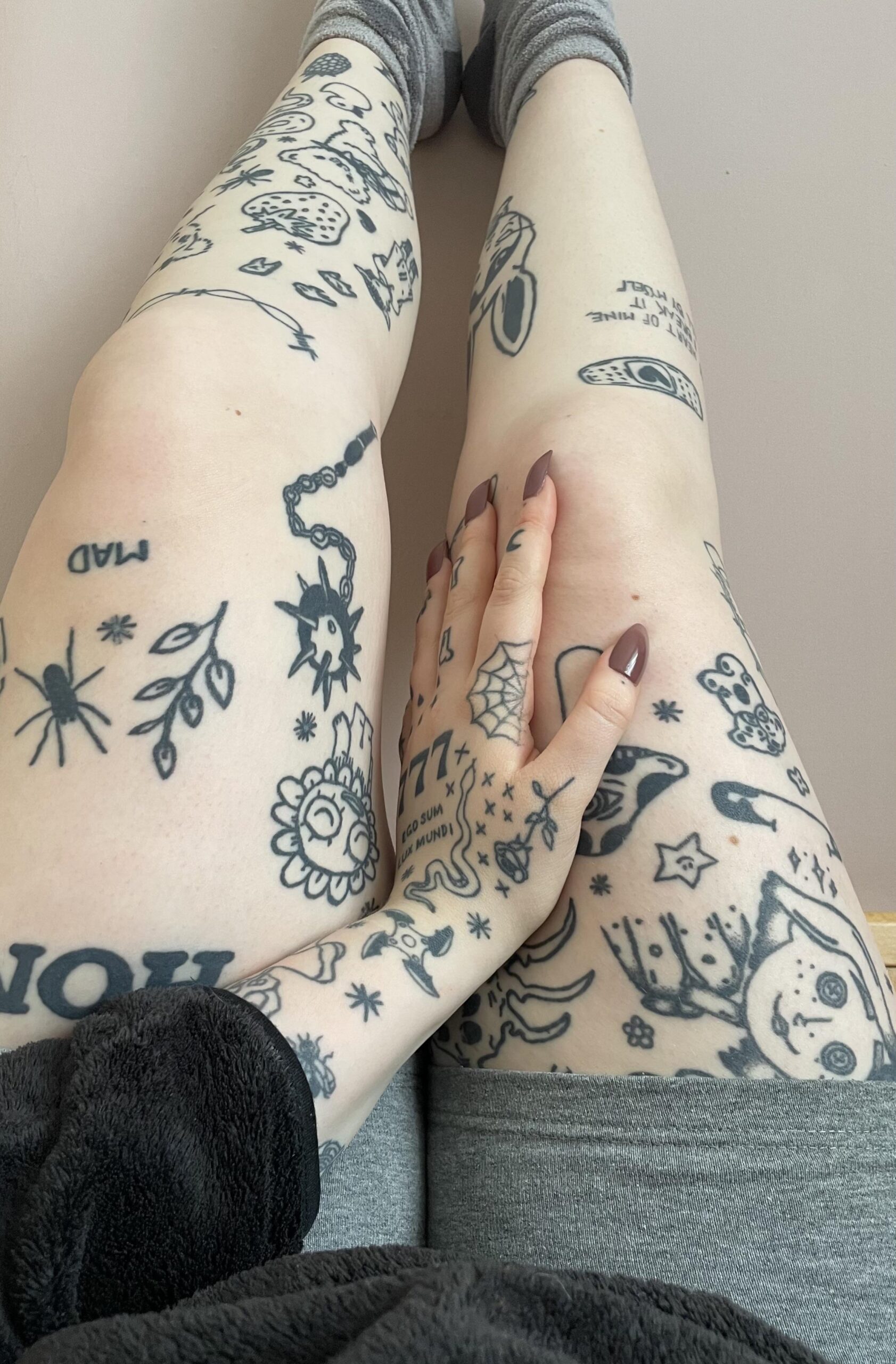 Heavily Tattooed Leg Inspiration