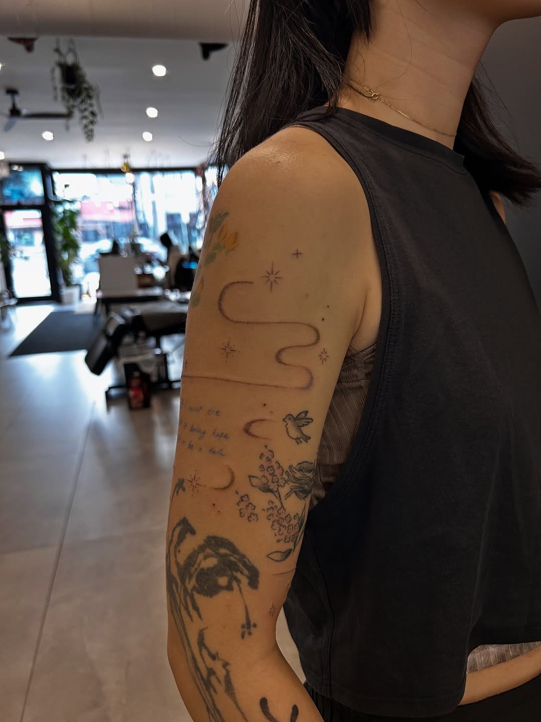Delicate Doodles and Fine Line Tattoos