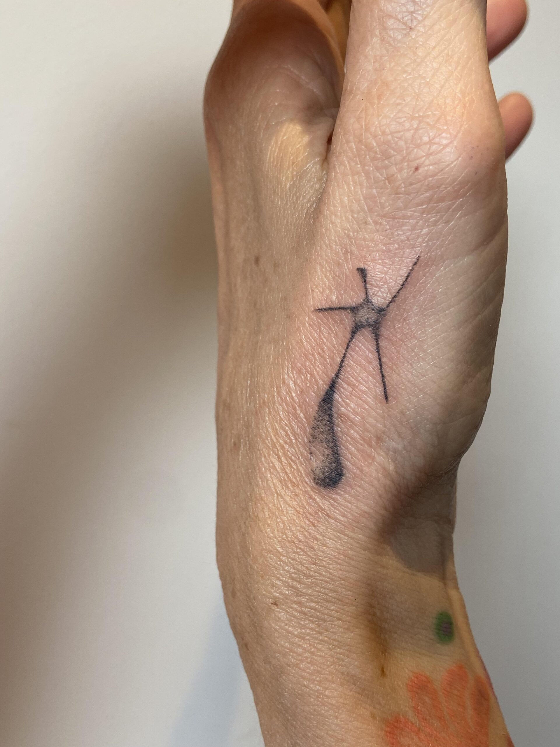 Minimalist Teardrop Hand Tattoo Ideas