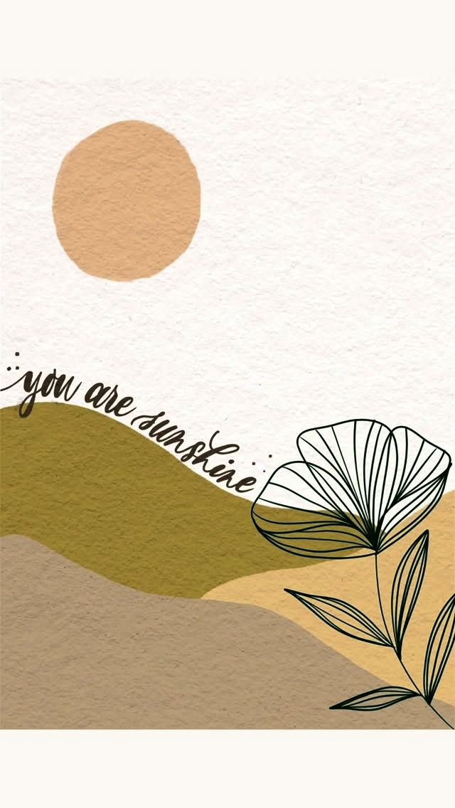 Modern Earthy Sunshine Wall Art