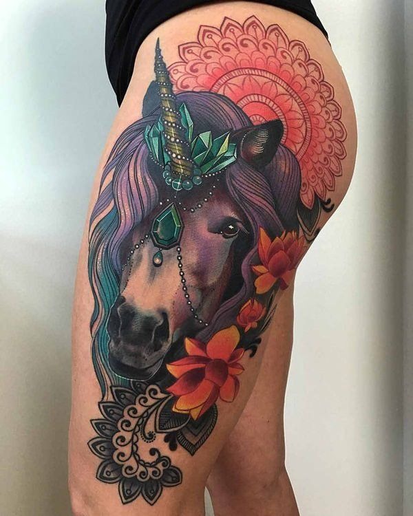 55+ Unicorn Tattoos Bringing Magical Folklore to Your Sleeve