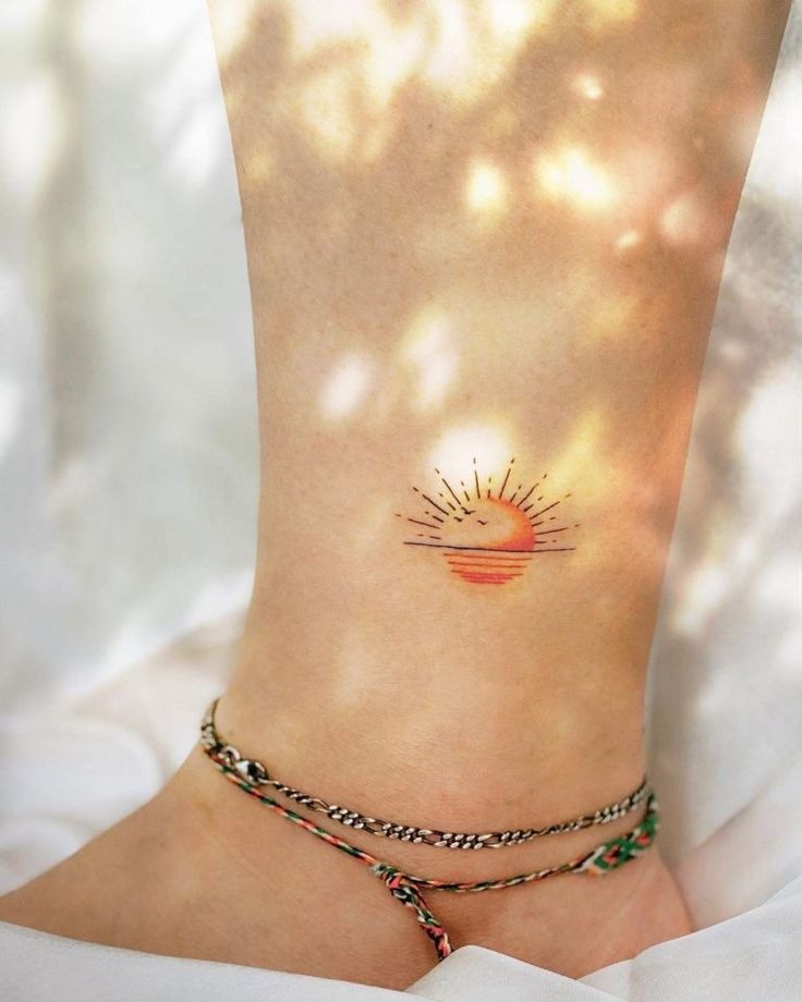 55+ Sunshine Tattoos Radiating Warmth Across Your Skin Daily