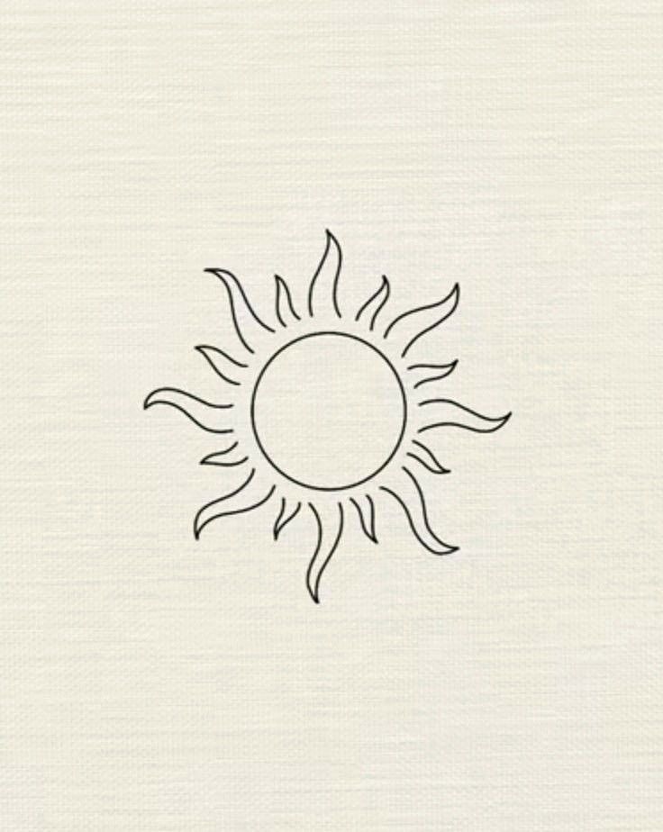 Graphic Sun Flash Design