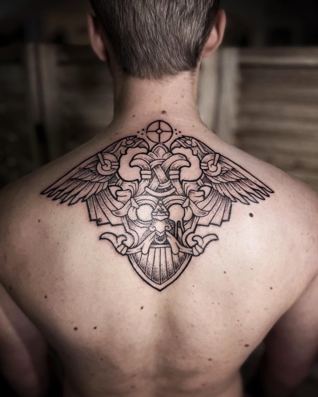 Intricate Viking Symbol Tattoo