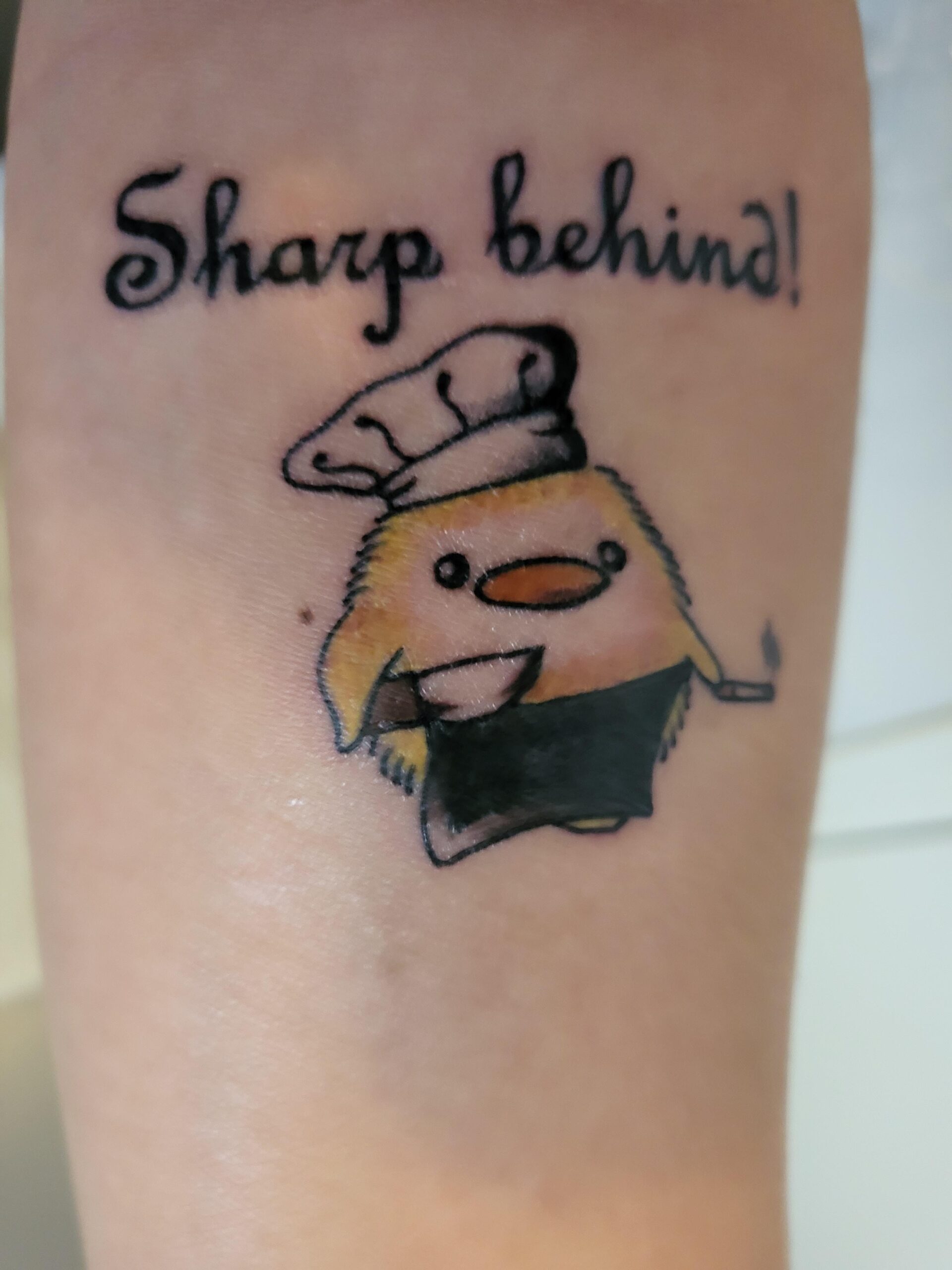 Whimsical Chef Tattoo Ideas