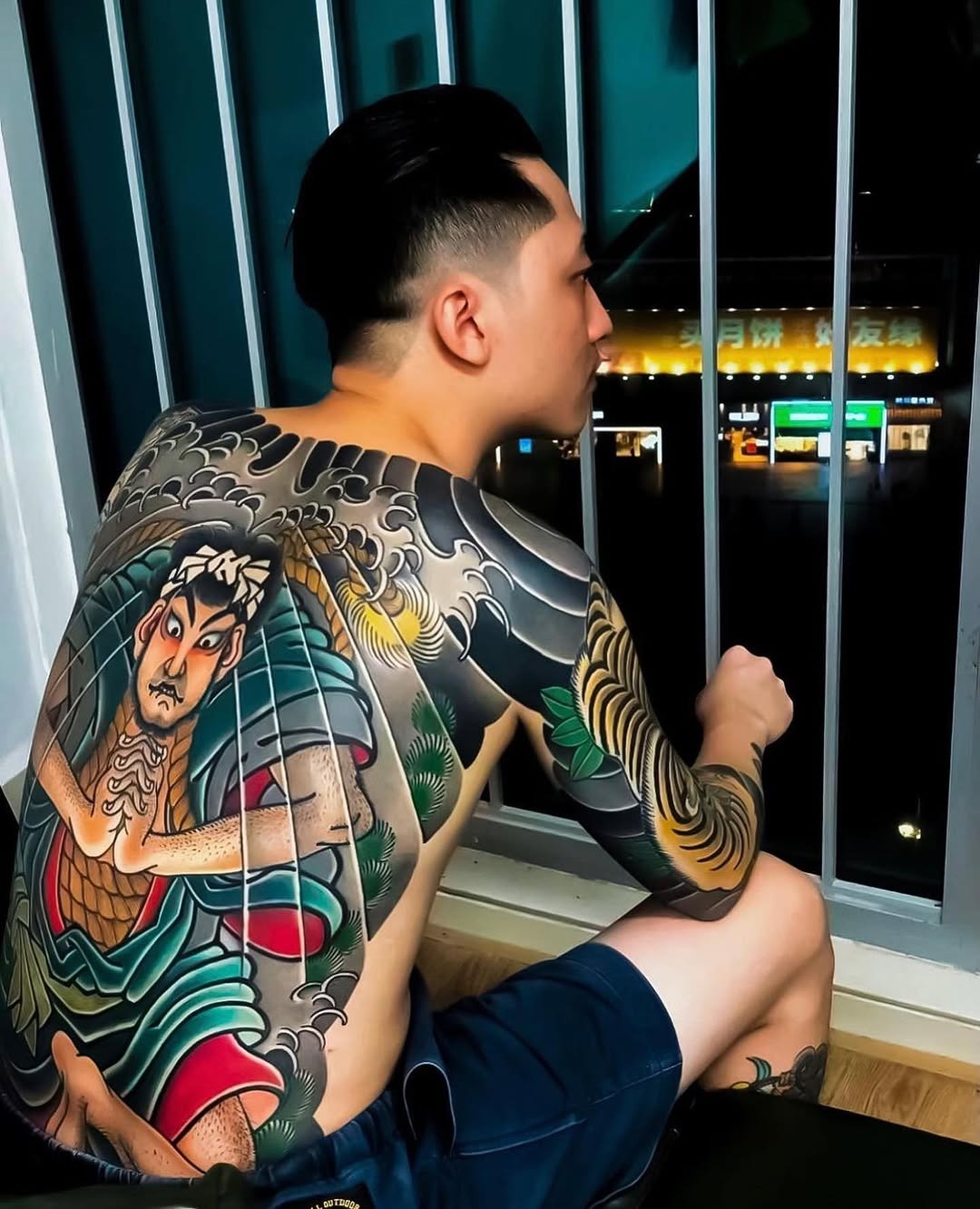 Classic Japanese Back Piece Artistry
