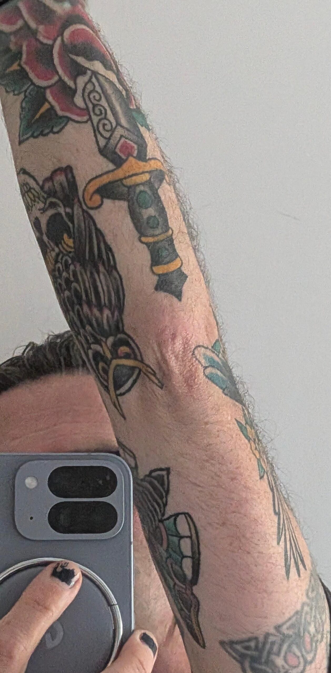 Curated traditional tattoo sleeve compilation