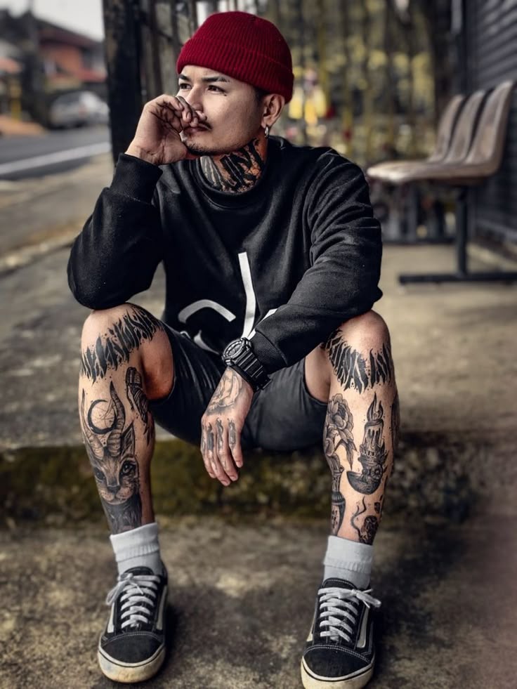 Streetwear Style with Classic Traditional Ink