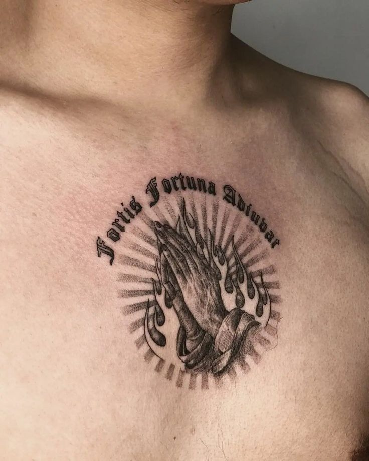 Radiant Chest Ink Design