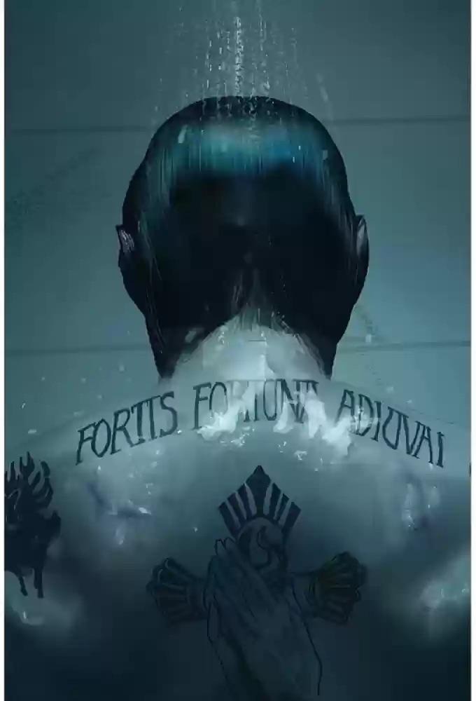 Cinematic Back Tattoo in Shower