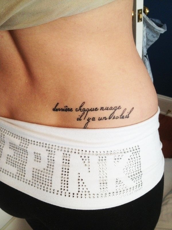 Elegant Script Tattoos