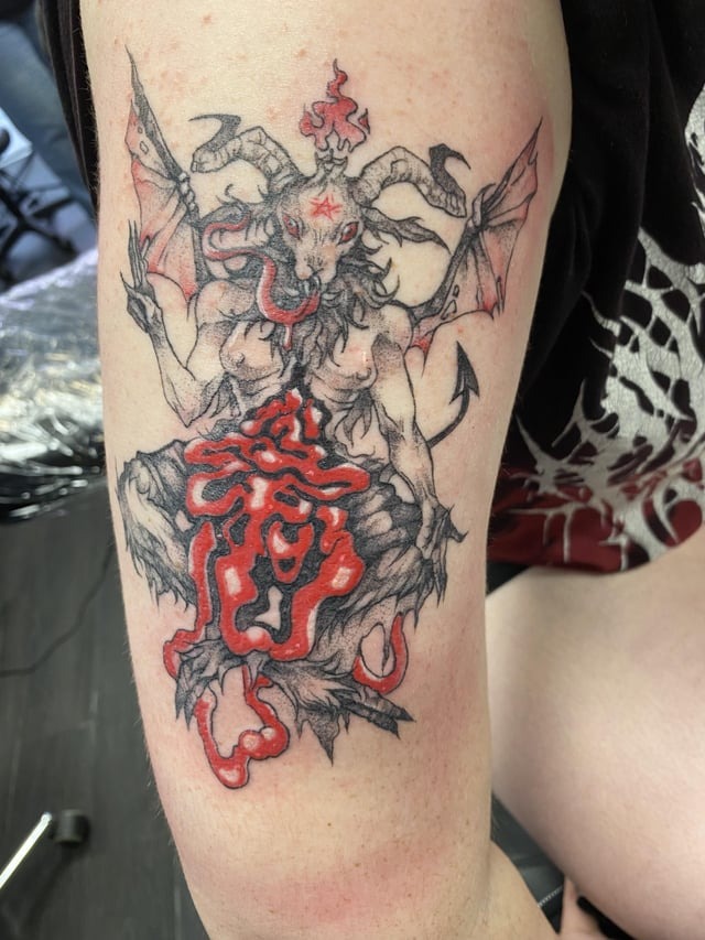 Dark Aesthetic Baphomet Ink