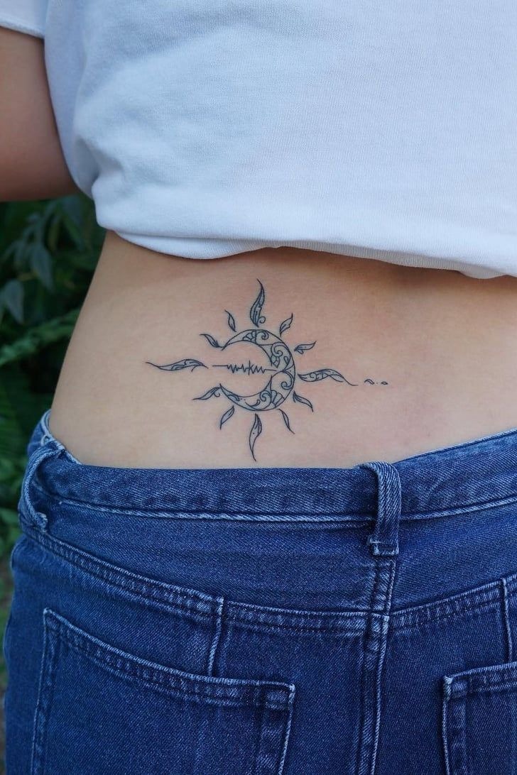 Divine Sun Celestial Back Art