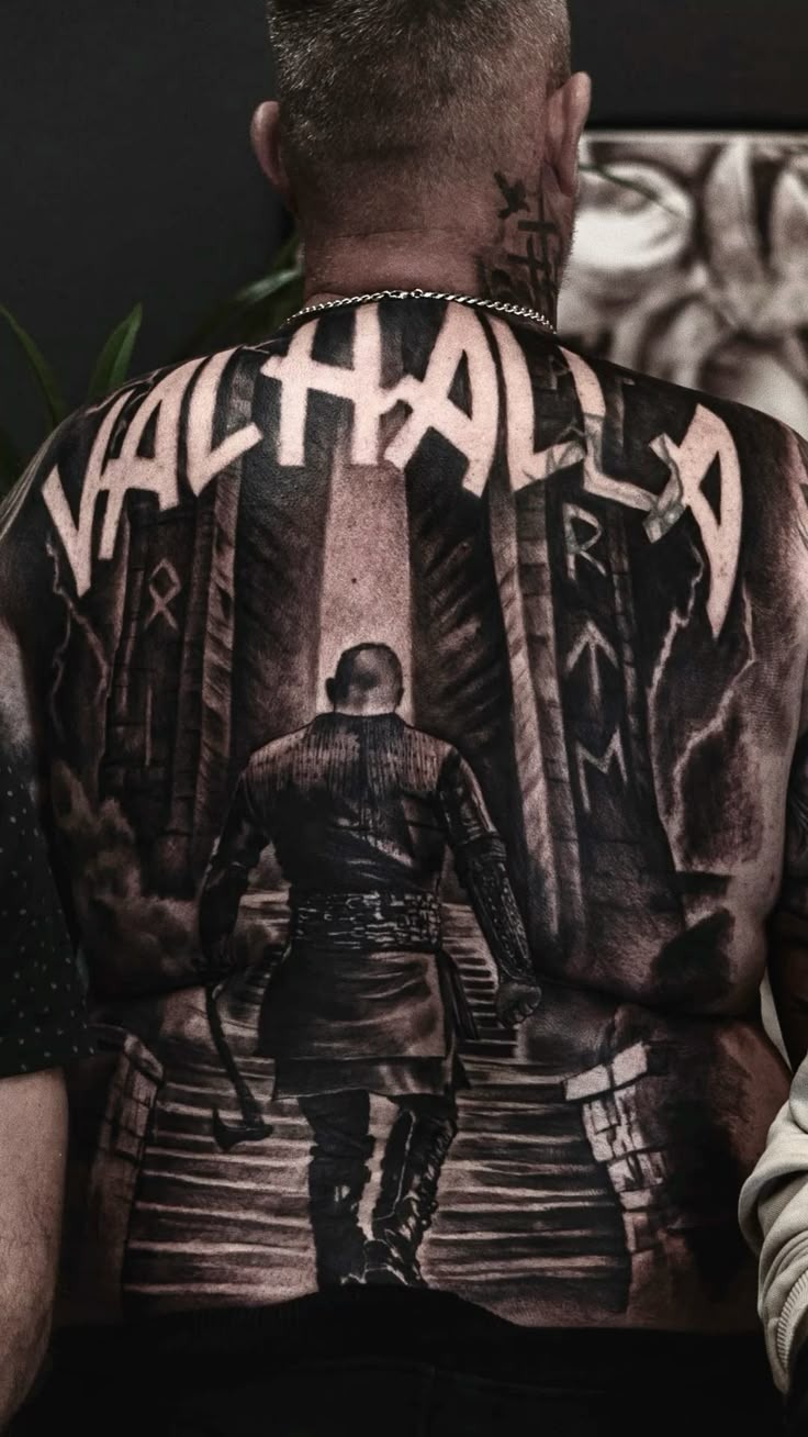 Grand Valhalla back piece masterpiece