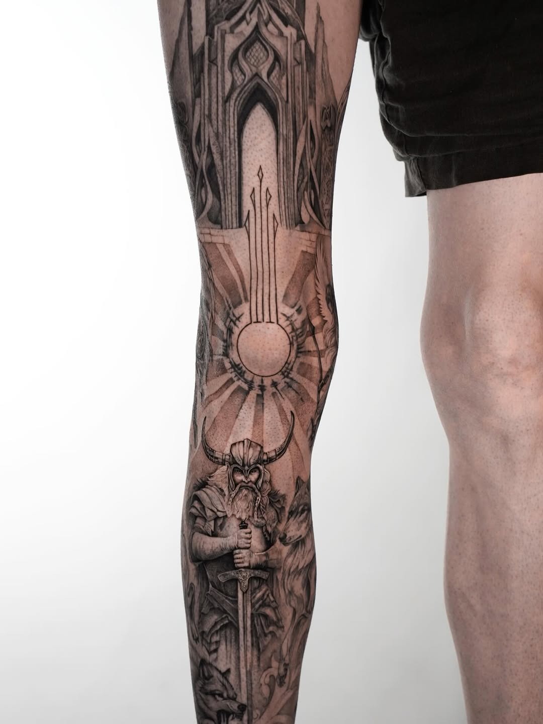 Valhalla Warrior Leg Piece