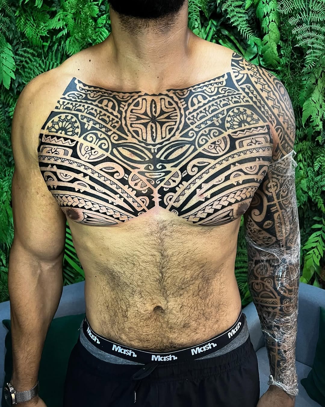 Symmetrical Tribal Chest Masterpiece