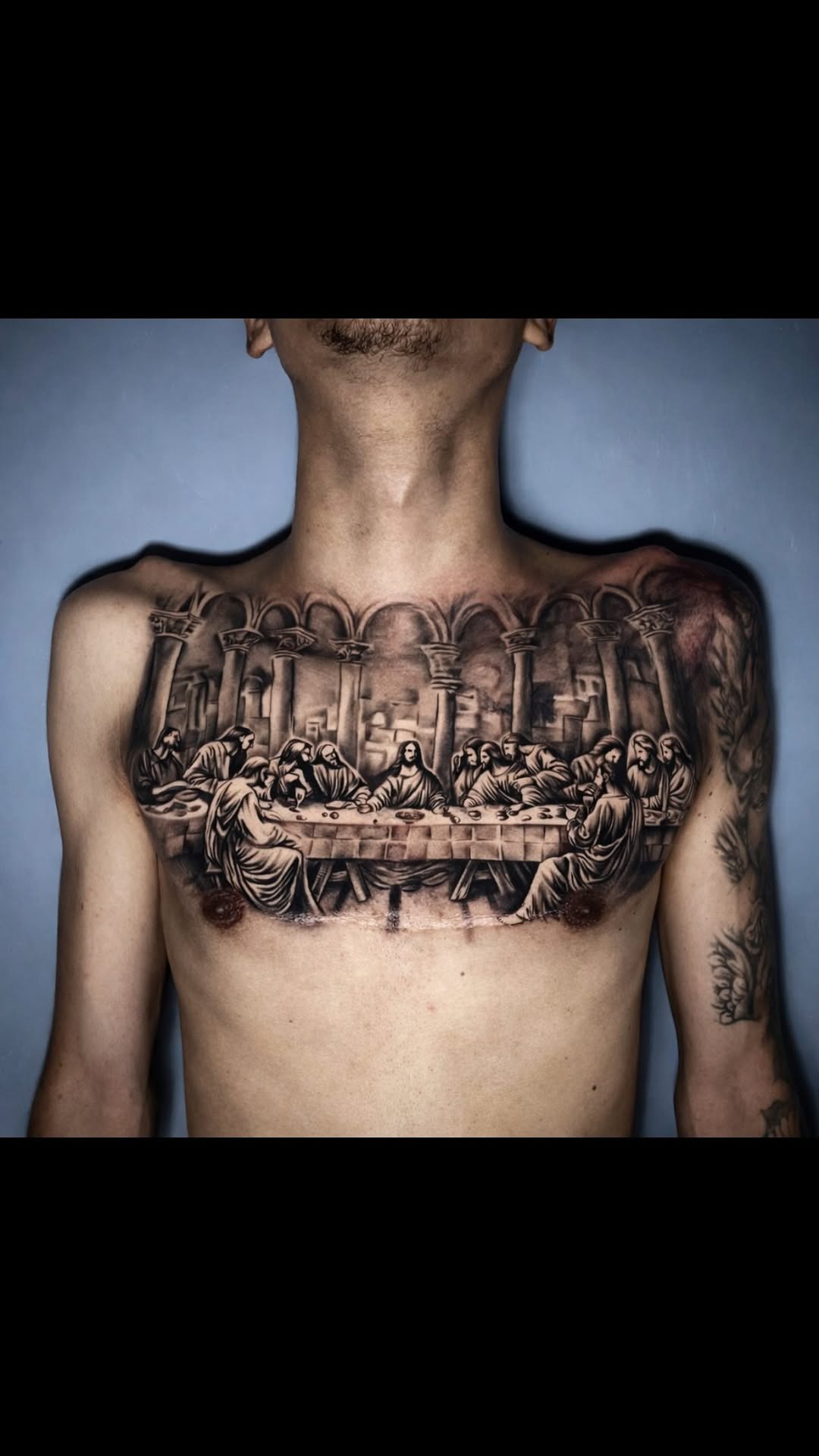 Classic Religious Chest Piece