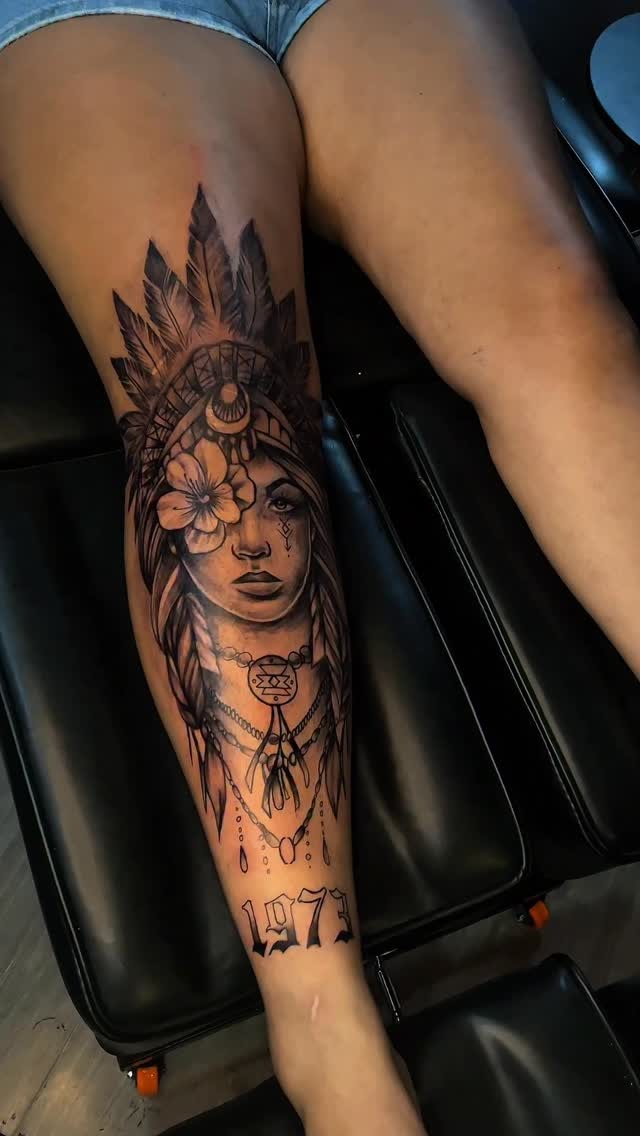 Tattoo realista estilo tribal