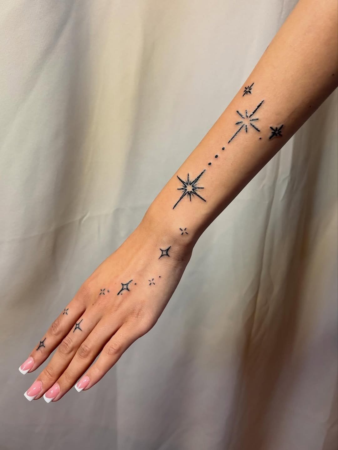 Arm Constellation Tattoo Idea
