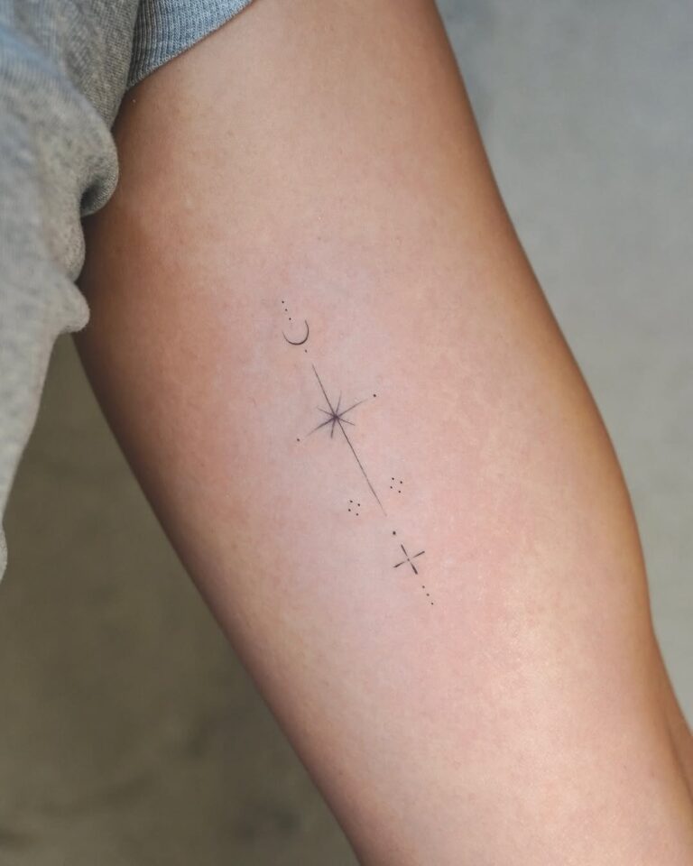 30 North Star Tattoo Illustrations to Guide Your Path Through Life