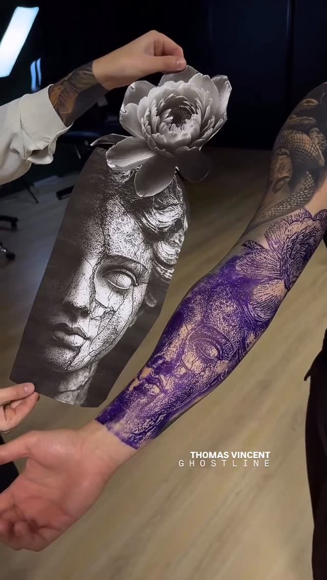 Detailed Arm Stencil Placement