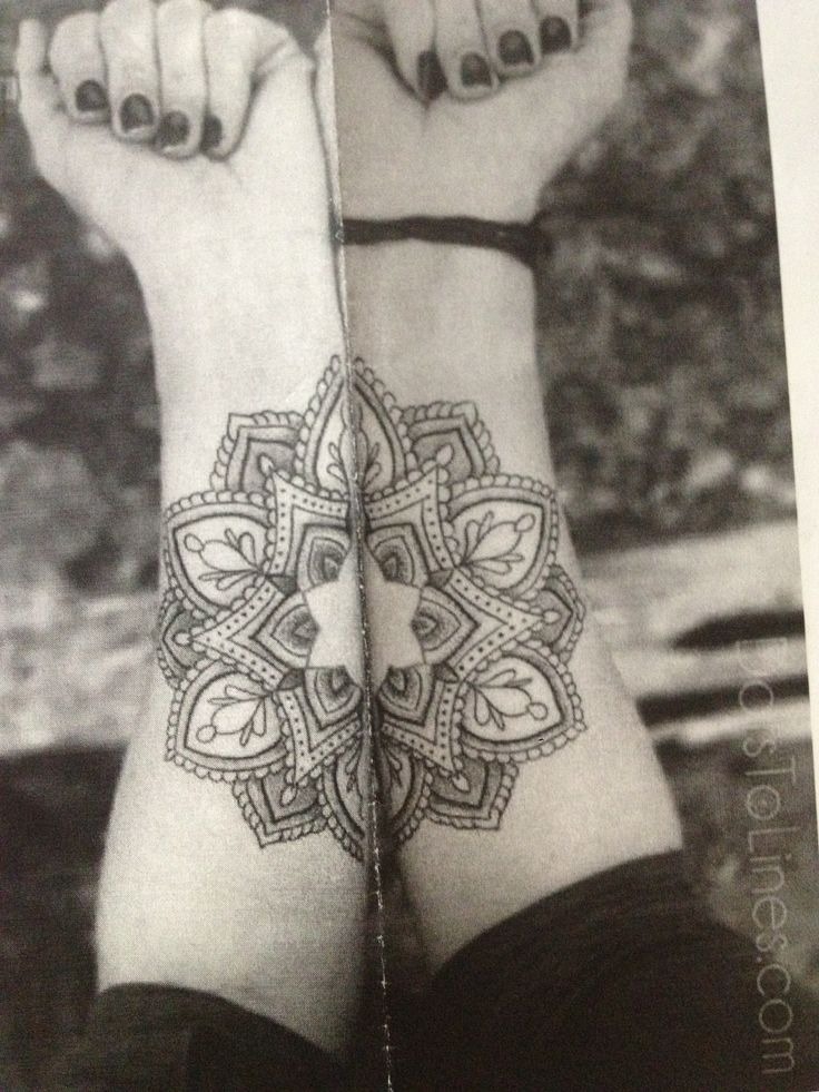 Symmetrical Mirror Mandala Art