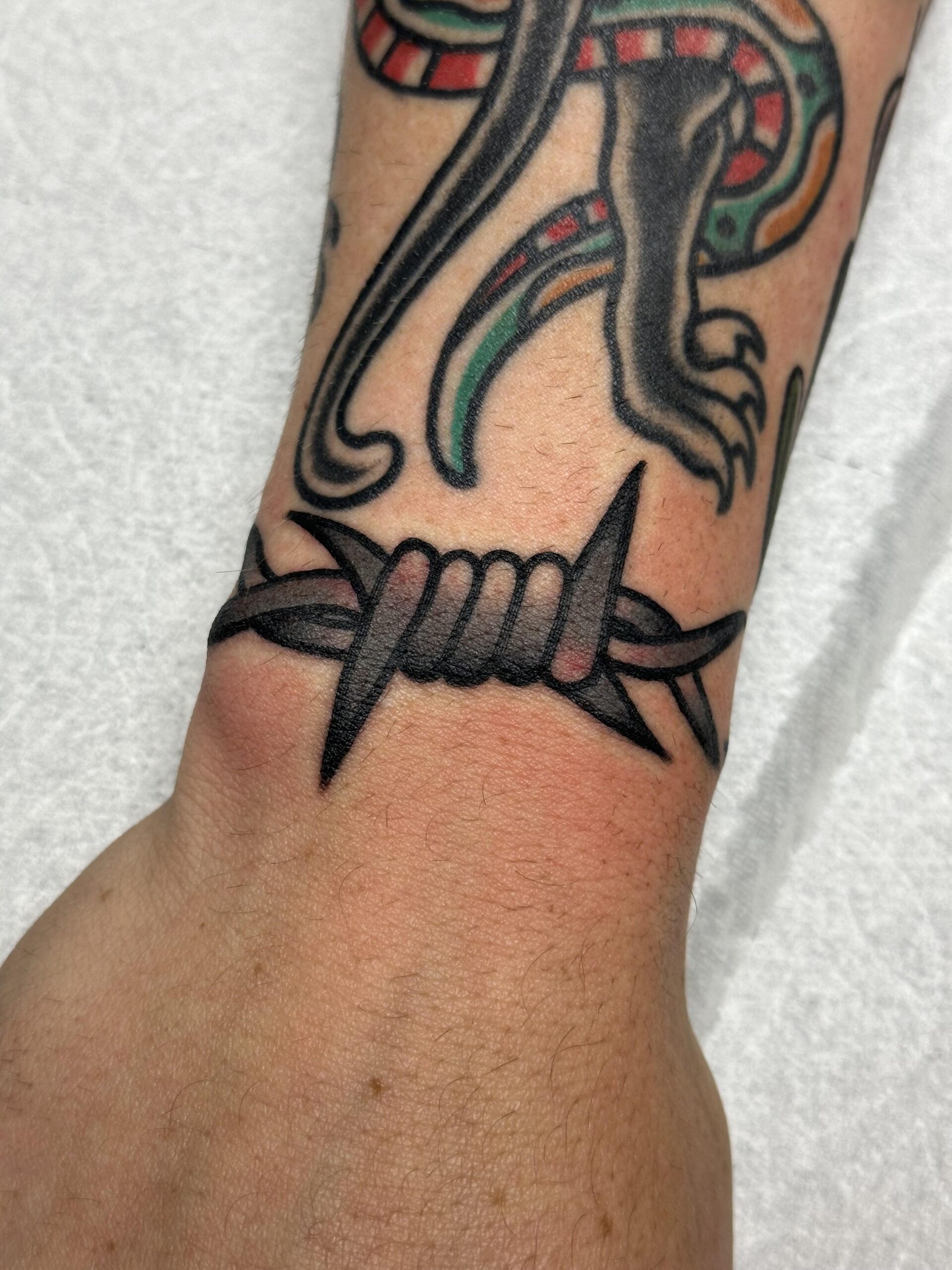 Bold Traditional Barbed Wire