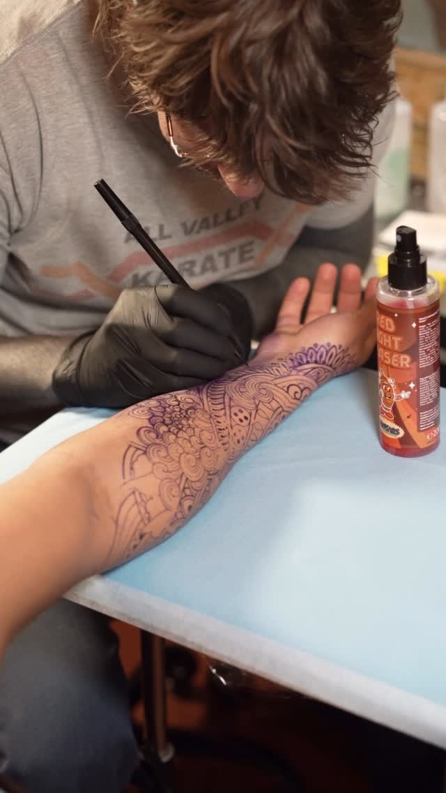 The Tattoo Stencil Process