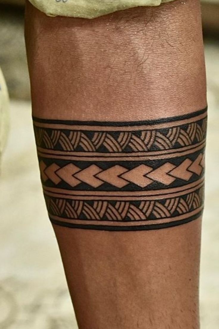 Classic Geometric Tribal Band