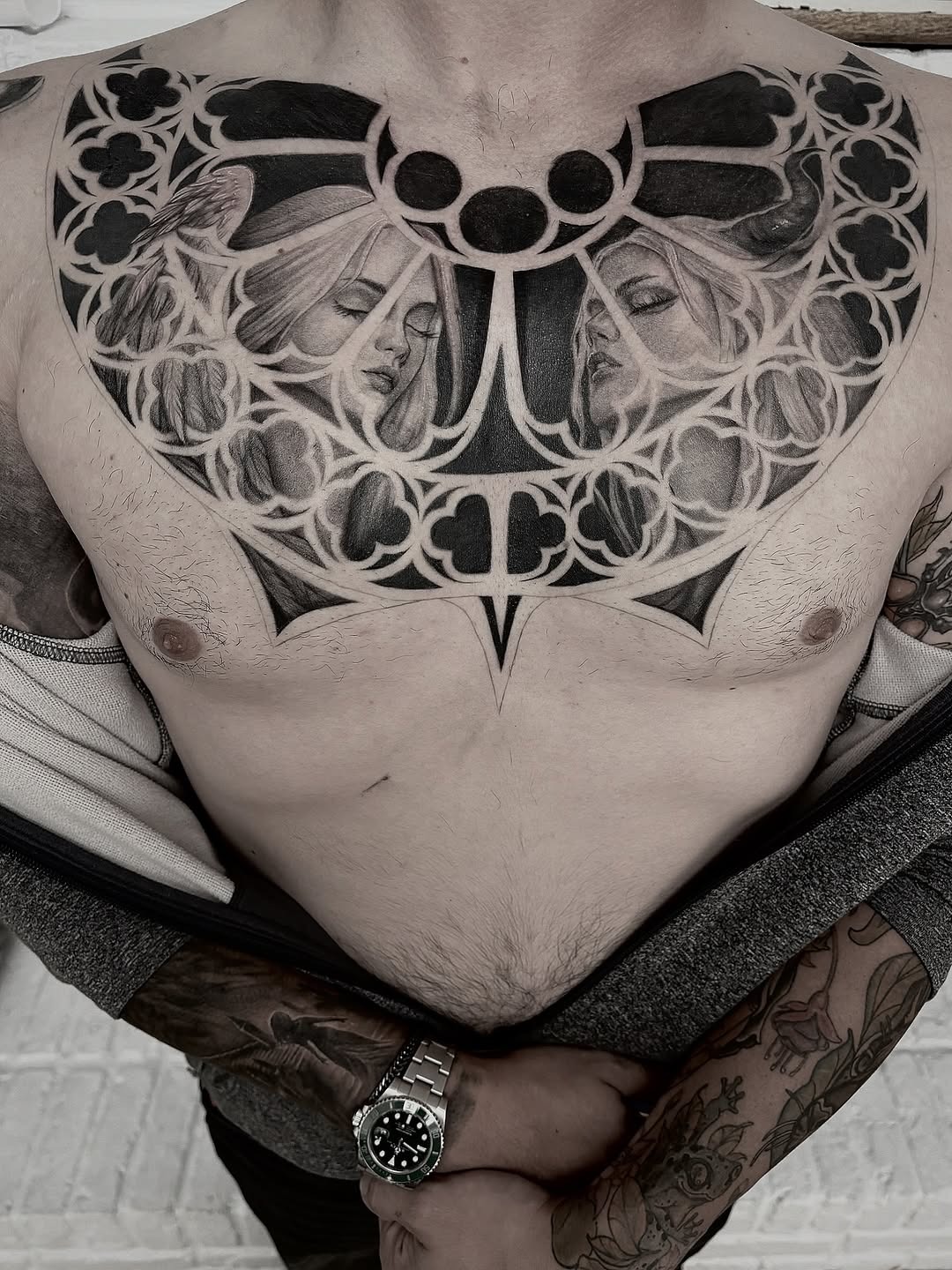 Intricate Gothic Chest Piece
