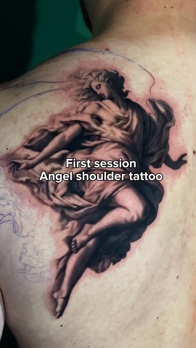 Dramatic Angel Shoulder Piece