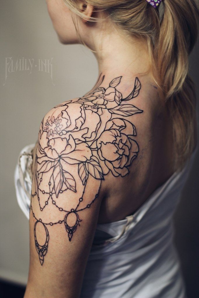 Intricate Ornamental Shoulder Pieces