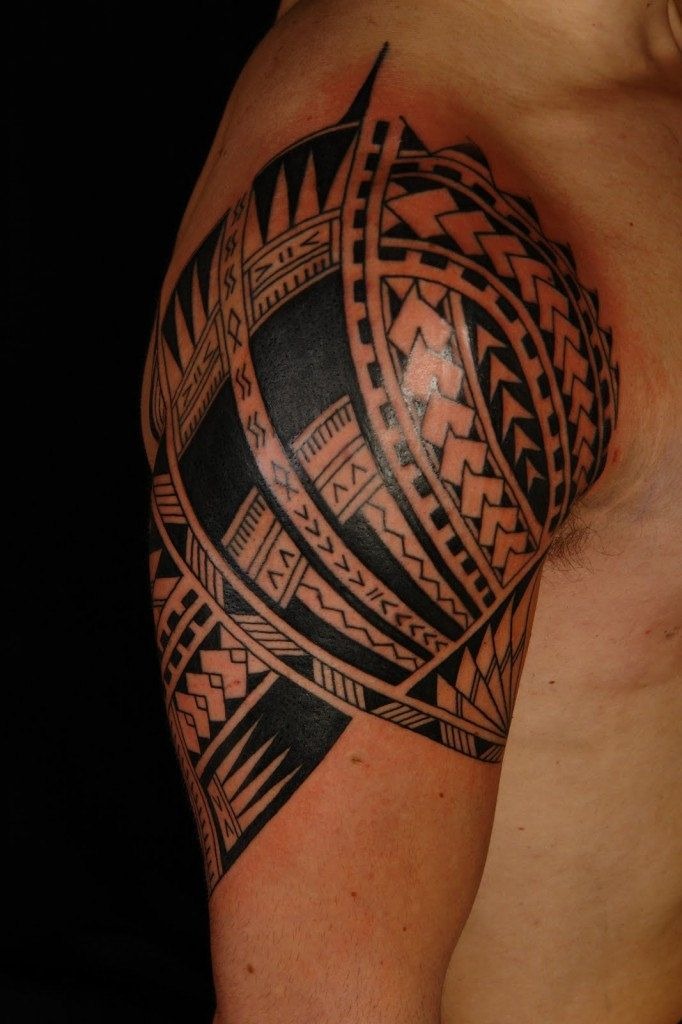 Bold Tribal Shoulder Ink