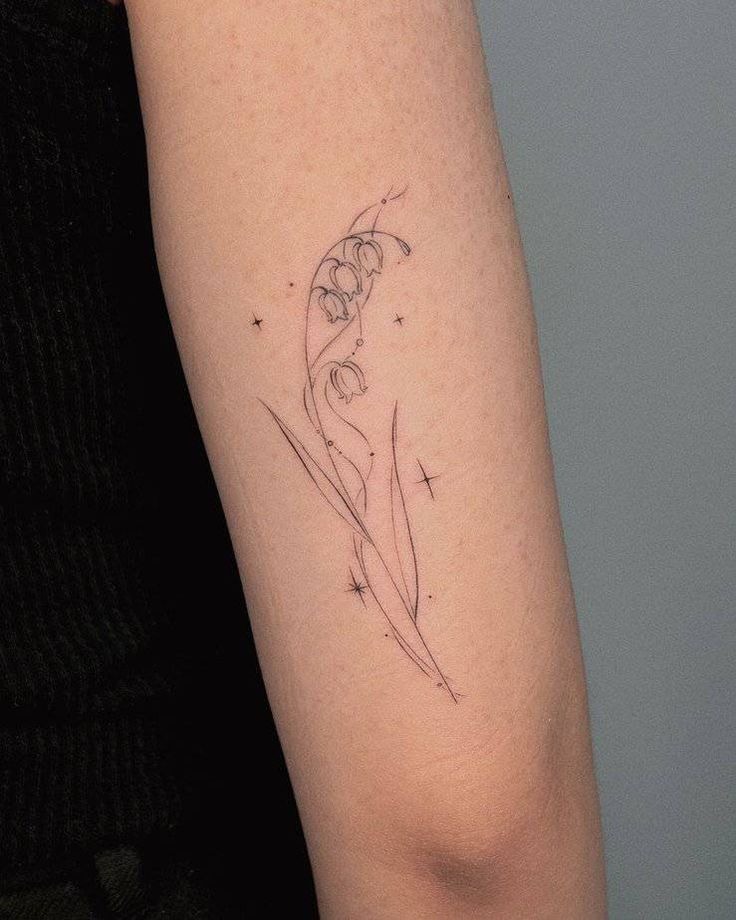 54+ Lily of the Valley Tattoos with Whimsical Charm