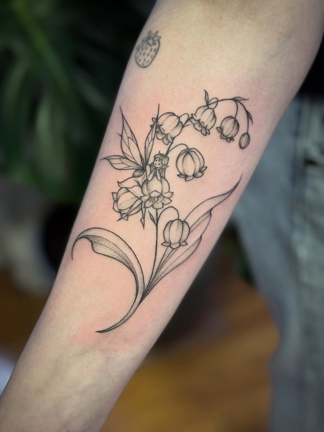 Classic Botanical Lily of the Valley Ink
